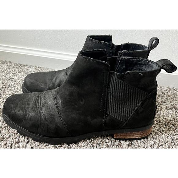 Sorel Emelie chelsea ankle booties women's size 9.5 - Picture 2 of 7